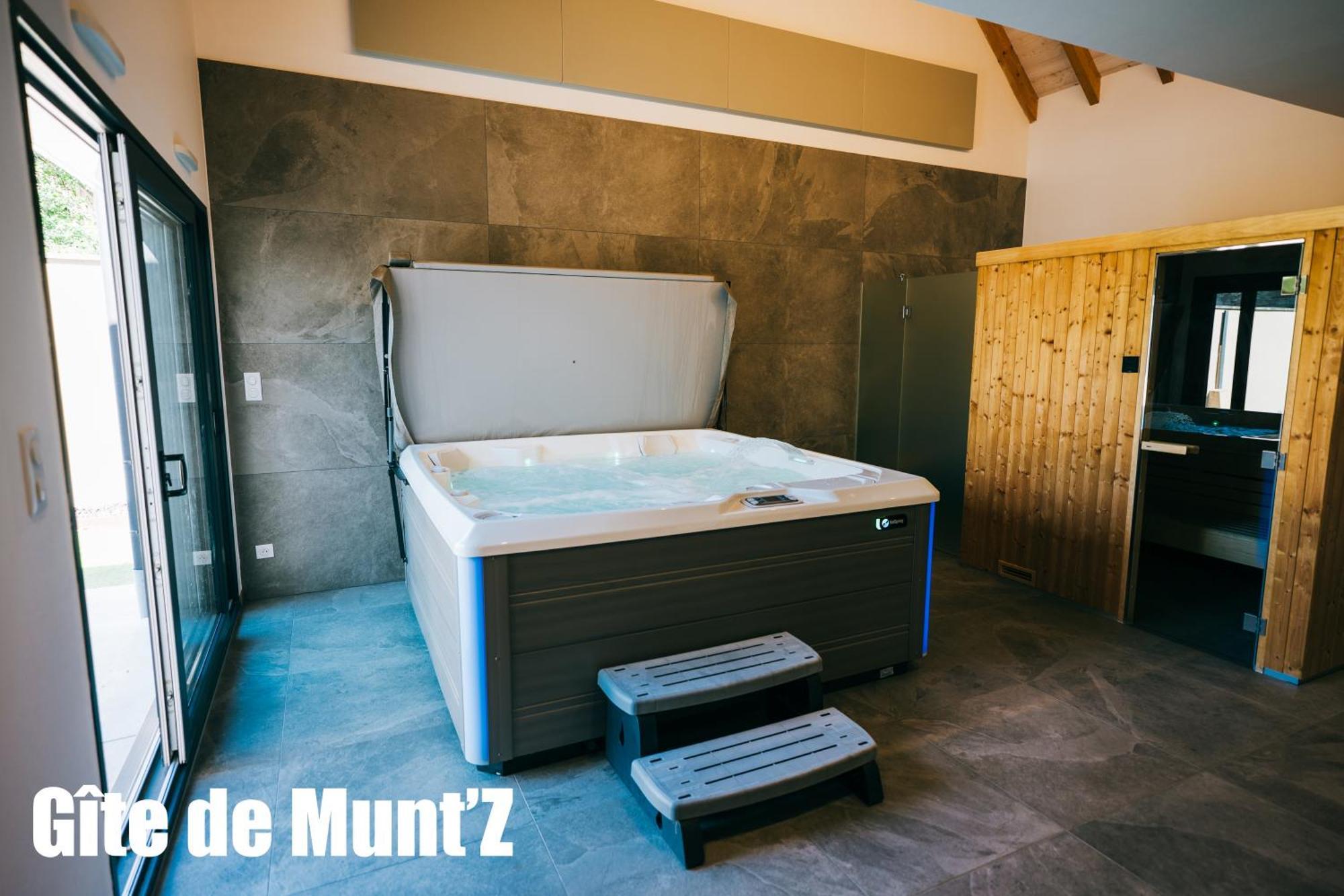 Gite De Munt'Z Spa, Sauna, Piscine, Proche De Colmar Muntzenheim Kültér fotó